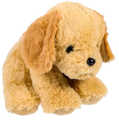 KICHOUSE Goldener Retriever Plüschhund 20cm Kinder Plüschtier Welpenpuppe Kuschelspielzeug Wohnliche Sofadekoration Geschenk Für Kinder Und Erwachsene