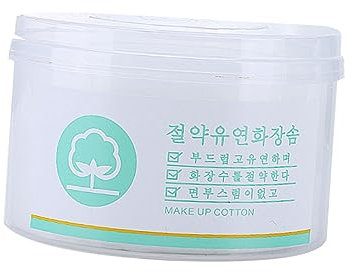 FRCOLOR 600stücke Wiederverwendbar-make-up-wattepads Sanfte Tragbare Gesichtswatte Für Make-up-entfernung Und Hautpflege Für Zuhause Und Salons