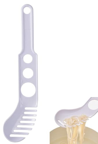 YiXjiuBP Spaghetti Measurer Tool Spoon Pasta Ladle Tool for Cooking, Multifunctional Kitchen Spaghetti Utensil for Restaurants Homes Hotels