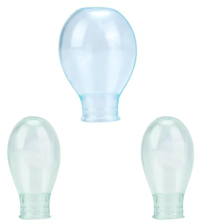 3 Fundas Impermeables para Dedos de Pies y Manos, Reutilizables Remojo de Uñas Fundas Silicona para Ducha Protectores Dedos Manicura y Cuidado Uñas Nadar (1 Grande, 2 Pequeñas)