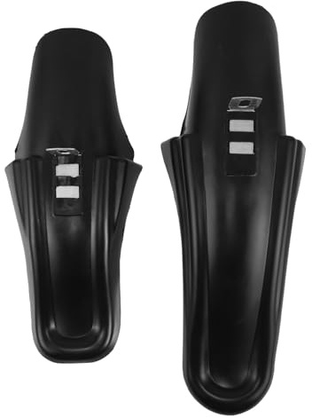 STOBAZA Set de Garde-Boue Vélo et Arrière Plastique Robuste Protection Complète pour VTT et Route Facile à Installer Adapté Aux Terrains Montagneux et Urbains Accessoire Vélo Polyvalent