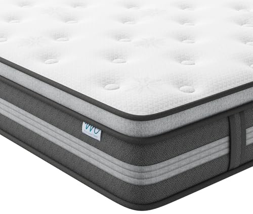 Moziel 140x200 cm Matratze, 26cm höhe, H3 Taschenfederkernmatratze, Gel Memory Foam Hybrid, Taschenfederkern, Atmungsaktiv, Mittelfest, Druckentlastung, Federkernmatratzen Öko-Tex Zertifiziert