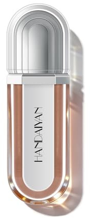 Tinted Lip Gloss, Mirror-Like High Shine Lip Tint Makeup | Moisturising & Nourishing Lip Oil with Non-Sticky Finish (# 02)