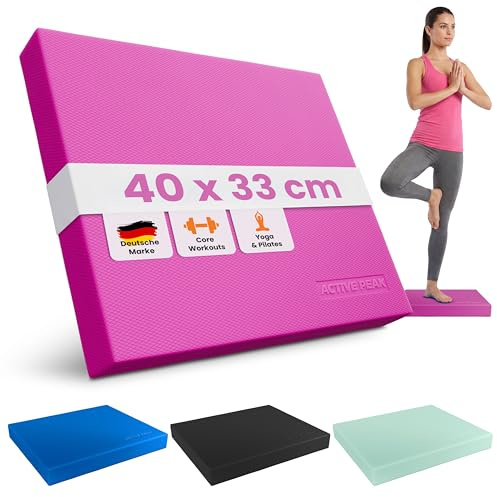 Active Peak® Premium Balance Pad XXL Gleichgewichtskissen für Balance- & Stabilitätstraining, Ideal für Yoga, Pilates & Core-Training Physiotherapie- & Fitnesskissen 41x34 cm