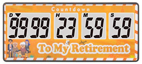 Runleader Digital 9999 Tage Countdown-Timer, Count-up, laute Alarme, Batterie austauschbar, Magnetadsorption, Abschaltung, Ereigniserinnerung