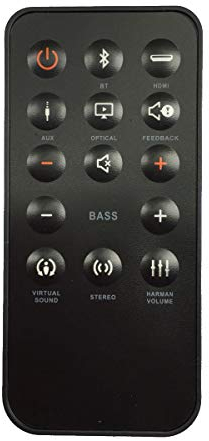 DHCHAPU Universal Remote Control Suitable for JBL Home Cinema Soundbar SB350 SB 350 JBL SB250 SB 250 Cinemate Base Soundbase 2.2 Sound Bar