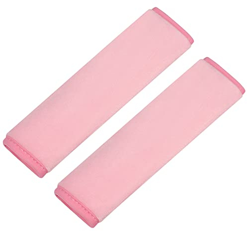 AOMIG Protector Cinturon Coche Niños, 2pcs Almohadilla Cinturon Coche Niños, Almohadilla para Cinturón de Seguridad, Funda Cinturon Coche para Adulto Niño Protegen Hombro Cuello, Cómodas Durante Viaje