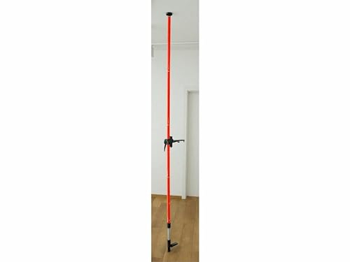 Extol Teleskop-Einbeinstativ, Laser-Wasserwaage, Boden-zu-Decke, verstellbare Stange mit Halterung, 3 m