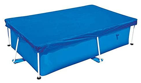 2 Pack Tarpaulin Cover Film for Swimming Pools 260x160CM - Lid Sheet or for Outdoor Above Ground Paddling Pool - Blue