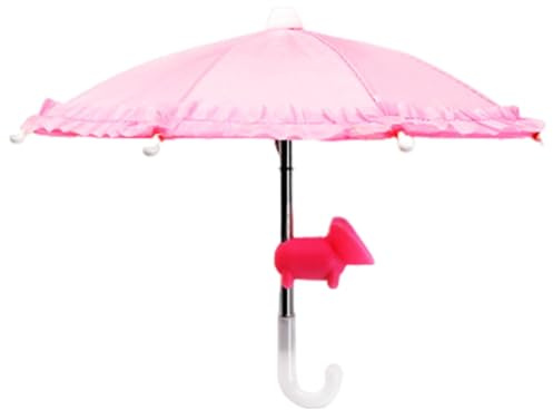 Phone Sun Shade - Anti-Reflective Phone Stand Sun Visor Adjustable Suction Cup Phone Sun Shield | Portable Anti-Glare Phone Sun Shade Umbrella Stand Travel (10.63 x 8.27 inches)