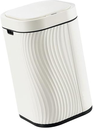 Poubelle Automatique, Poubelle Intelligente avec Capteur de Mouvement, Design Anti-Odeur, Aspect Moderne, Poubelle Intelligente avec Couvercle, Odeur pour la Maison, la Salle de