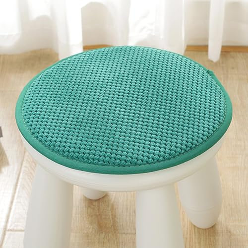 Runde Bistrostuhl-Sitzkissen, 6er-Set, rutschfeste Pads für Esszimmerstühle, weiche Kissen für drinnen und draußen, für Garten, Terrasse, Büro, 40,6 cm Durchmesser