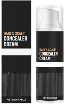 Crème anti-cernes pour éclaircir les cheveux et les taches chauves, imperméable et anti-transpiration, effet de densité instantané, retouche, couverture grise pour femmes et hommes, (8PCS)