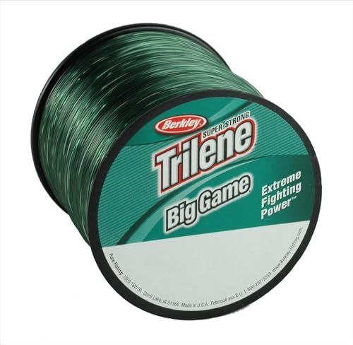 Berkley Trilene® Big Game™, Green, 15lb | 6.8kg, 900yd | 822m Monofilament Fishing Line, Suitable for Saltwater and Freshwater Environments,Coastal Brown