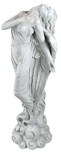 Design Toscano KY1385 stigande ängel skulptur - Estate - Grå