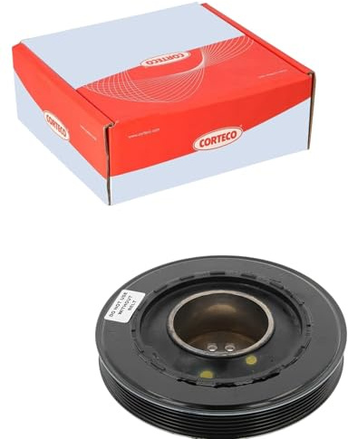 Corteco Riemenscheibe Kurbelwelle passend für A4 A5 A6 A7 A8 Q5 Q7 | Kompatibel mit: AUDI A4 Allroad B8, A4 B7, A4 B7 Avant, A4 B7 Cabriolet, A4 B8, A4 B8 Avant, A5, A5 Cabriolet, A5 Sportback