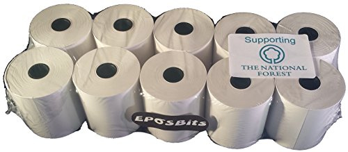 EPOSBITS® Brand Rolls to Fit Casio SE-G1 SEG1 SE G1 Pink Cash Register - 10 Rolls
