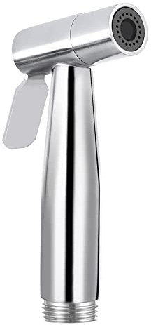 SOMDARHK Handheld Bidet Sprayer Head: Stainless Steel High Pressure Toilet Bidet Spray Kit for Bathroom Personal Hygiene Cloth Diaper Cleaning (Spray Head Only)