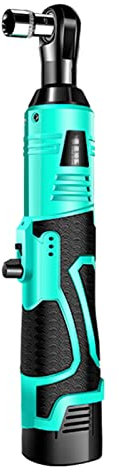 HDHXT Inalámbrico Llave de Carraca Juego, 3/8 980N.m Carraca Eléctrica Kit de Herramientas, 25V Llave de Impacto con Baterías, Carga Rápida, 7 Llaves de Vaso, 3 Tamaños (Color : C)