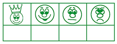 TimeTEX - Siebdruck-Stempel Perpetuum 4 Gesichter in einem Stempel - 25 x 67 mm - 62984