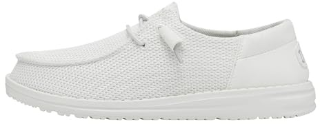HEYDUDE Wendy Funk Mono - Scarpe Donna Slip-On Sneakers - Mocassini, White, 36