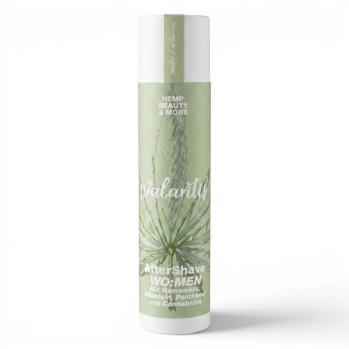 AfterShave WO:MEN - 100ml - Pflegende und regenerierende After Shave Lotion mit Allantoin, Hamamelis und Panthenol - Unisex Naturkosmetik Handmade in Germany