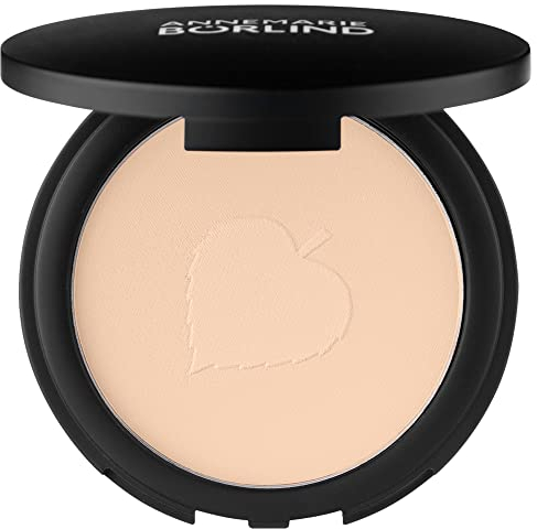 ANNEMARIE BÖRLIND TEINT EFFECTIVE NATURAL BEAUTY Compact Powder Light (9 g) - Mit Feuchtigkeitsspendendem Hyaluron, Schutz vor Feinstaub und Blue-Light, Mildert Optisch Kleine Fältchen, Vegan