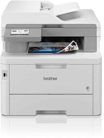 Brother MFC-L8340CDW Professional Compact Colour LED All-in-one Printer,Print, copy, scan and fax, Wireless, USB 2.0,UK Plug