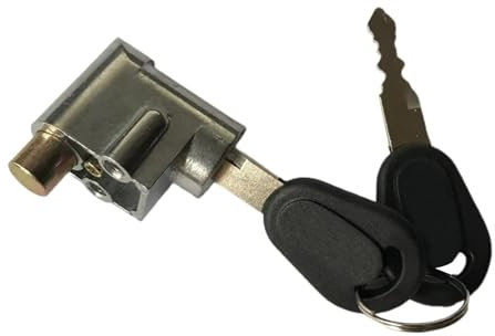 Erruttore Accensione Serrature Per Batterie Moto Con 2 Chiavi Bici Elettrica Interruttore Accensione Leggero Blocco A Cilindro Batteria Blocco Sicurezza Vano Batteria Serratura Accensione