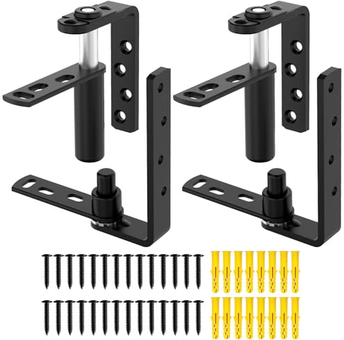 MeBantoo Heavy-Duty Self Closing Saloon Door Hinges, 304 Stainless Steel Self-Return Dual Swing Cafe Hinges for Bar, Patio Doors (2, Medium) | 304 Stainless Steel Self-Return Dual Swing Cafe Hinges for Bar, Patio Doors