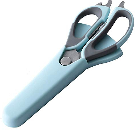 Prettiee Kitchen Scissor, Come Apart Food Scissors, Multipurpose Stainless Steel Sharp Cooking Scissors for Chicken, Poultry, Fish, Meat