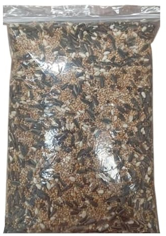 Perfectonish Parakeet Mix – 1kg | Premium Budgie Food Seed Mix | Healthy Bird Food for Parakeets, Budgies & Small Birds | Natural, Nutrient-Rich Daily Diet
