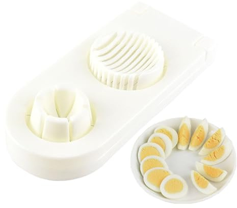 Tagliauova - Affettauova con Fili in Acciaio Inossidabile - Accessorio Cucina 2 in 1 per Casa Famiglia Colazione Ristorante | Per Alimenti Morbidi Funghi Insalata