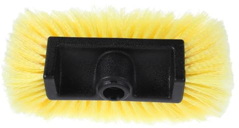 TOGEVAL Spazzola la Pulizia Dell'auto Portatile con Testina Rimovibile, Spazzolone Multiuso in ABS e PVC Resistente, per Lavaggio Auto e Camion, Facile da Trasportare e Sostituire