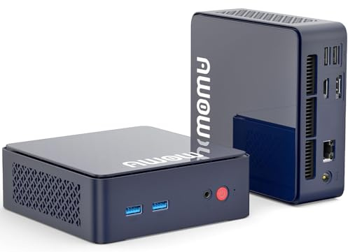 AWOW AK10 Pro Mini PC Intel N100 (bis zu 3,4 GHz), 16GB RAM 512GB SSD, Wi-11 Pro, 4K UHD, WiFi 5, Bluetooth 5.2, Gigabit LAN – Mini-PC für Büro, Heimkino, Schule