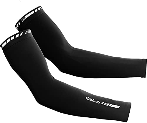 GripGrab Manicotti Ciclismo Leggeri Primavera-Autunno Antiscivolo Scaldamuscoli Maniche Sottili Bici su Strada MTB Gravel