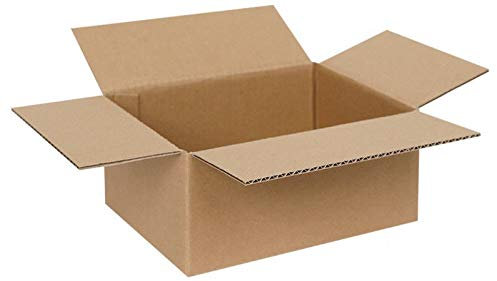 Brillibrum Fraktkartong vikbar kartong maxibrev kartong 1 vågig 2-vågig fraktmaterial förpackningslåda liten mängd (21 x 16 x 15 cm, 10 stycken)