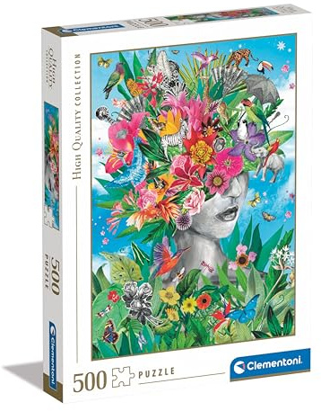 Clementoni 500 EL. HQ Head in The Jungle [Puzzle]