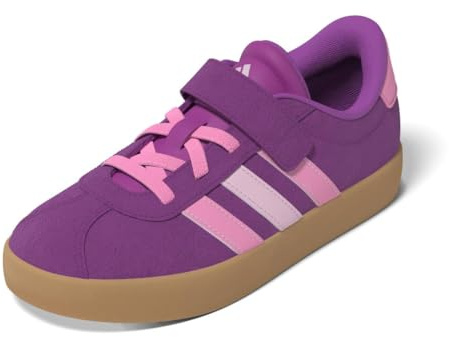 adidas Unisex Baby VL Court Shoes, Flash Pink/Bliss Pink/Clear Pink, 7.5 UK Child