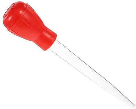 TOPBATHY Seasoning Pump Turkey Baster Measuring Oil Dispenser Kitchen Gadget Non-Spill
