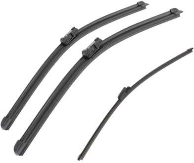 Ersatzwischer Für Autos Für VW Für Touran MK1 2007-2010 Vorne Hinten Wischer Klingen Auto Zubehör Vorne Und Hinten Wischer Klingen Auto Wischer Klingen Auto-Wischerblatt-Set