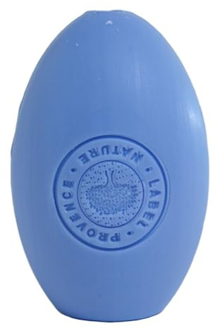 Label Provence Savon de Marseille - French Rotating Soap Refill For Wall Mounted Holder and Rope - Easy Hand and Body Wash - Made With Fresh Organic Donkey Milk - Lavender Fragrance - 270 Gram Bar