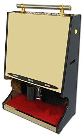 XNYXLPP Cireuse de Chaussures Domestique Verticale, cireuse de Chaussures Automatique, cireuse de Chaussures à Induction adaptée aux hôtels, centres commerciaux (A)