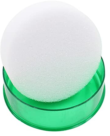 SUCHUANGUANG Taza de Esponja húmeda para Dedos Humedecedor de Dedos para Contar Monedas Papel Dinero Billetes Color Aleatorio Suministros de papelería de Oficina Plástico + Esponja