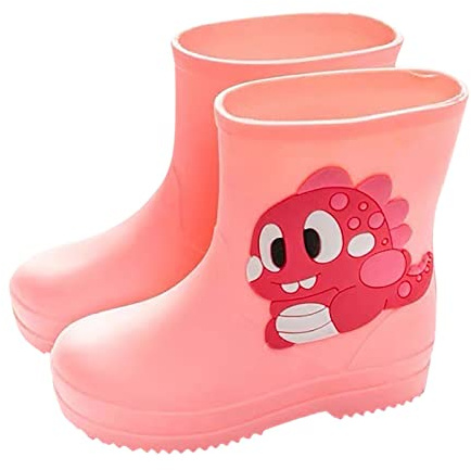 Stivali da Pioggia Classici per Bambini in Gomma PVC - Scarpe da Acqua Impermeabili