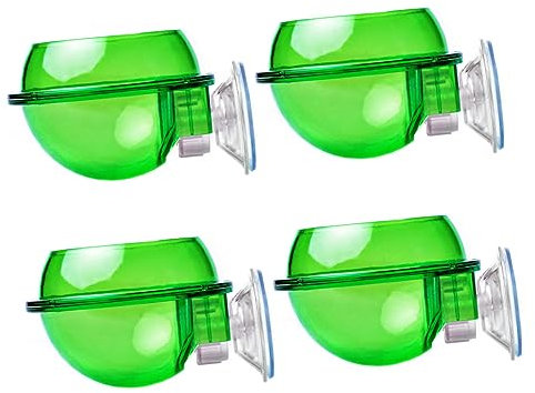 TOGEVAL 4pc Reptile Food Bowl Mit Cup Safe Non-pet Feeder Für Eidechsen Geckos Grillen Drachen