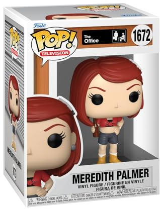 Funko POP! TV: The Office - Meredith | Offizielles Comedy Merch - Vinyl Sammelfigur als Regal Deko - Geschenkidee zum Geburtstag für Fans und Sammler