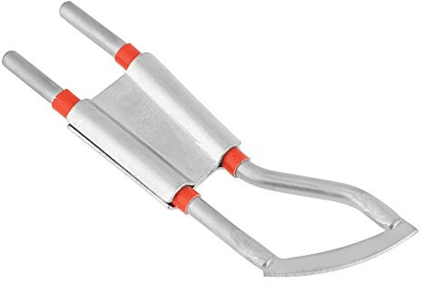 Lame de Couteau électrique à Main, Coupe-acier allié avec Pied de Coupe, Coupe-Corde en Tissu en Nylon pour Couper le Tissu en Nylon, la Corde en Nylon, la Corde en Plastique, la