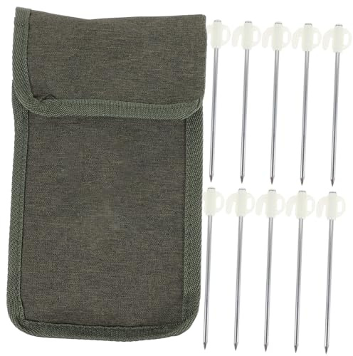 Toyvian Estacas Resistentes para Camping De Estacas Ligeras De Accesorios para Tiendas De Campaña