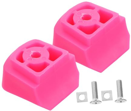 JUMPLAWN Universal Non-Slip Inline Skate Brake Blocks for Kids Lightweight Adjustable Roller Skate Brake Stopper Replacement Safety Accessories Easy Installation
